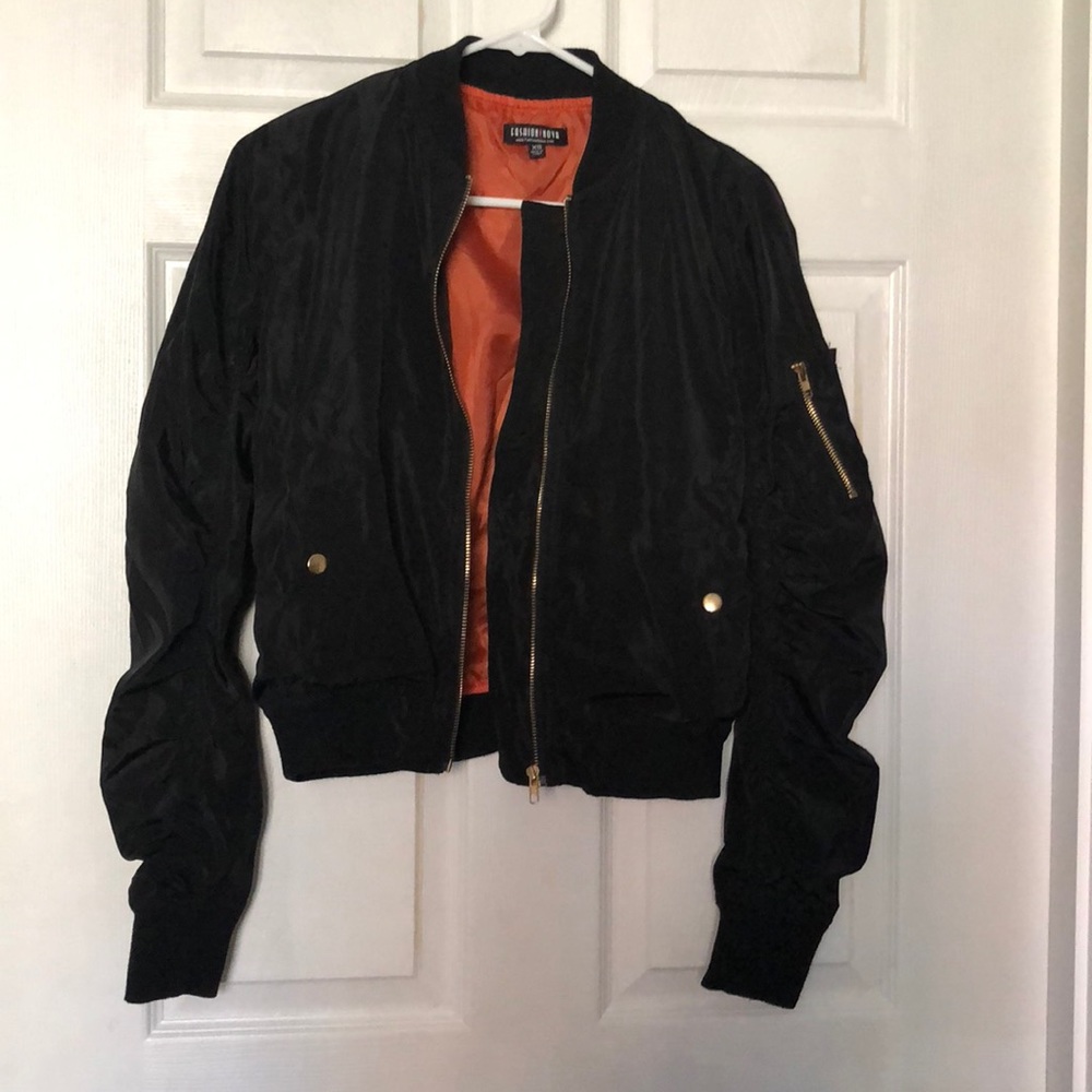 Fashion nova bomber jacket